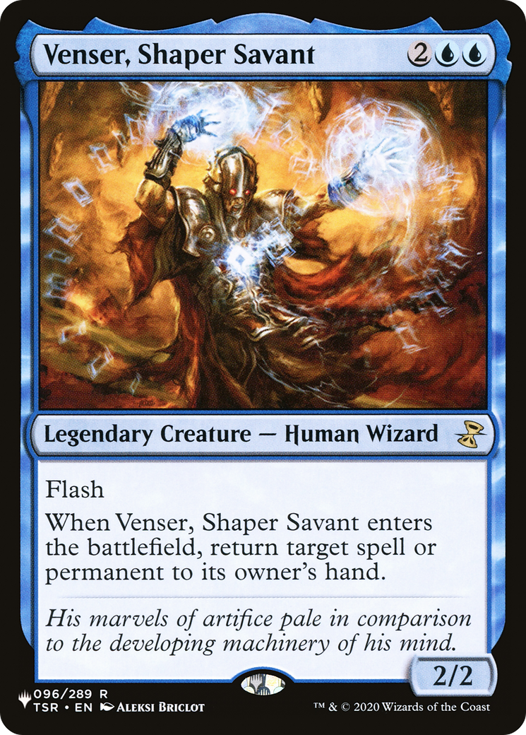 Venser, Shaper Savant (LIST-096/289) - The List-1