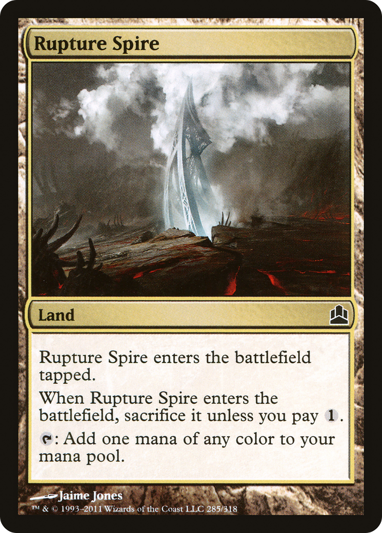 Rupture Spire [Commander 2011]-1