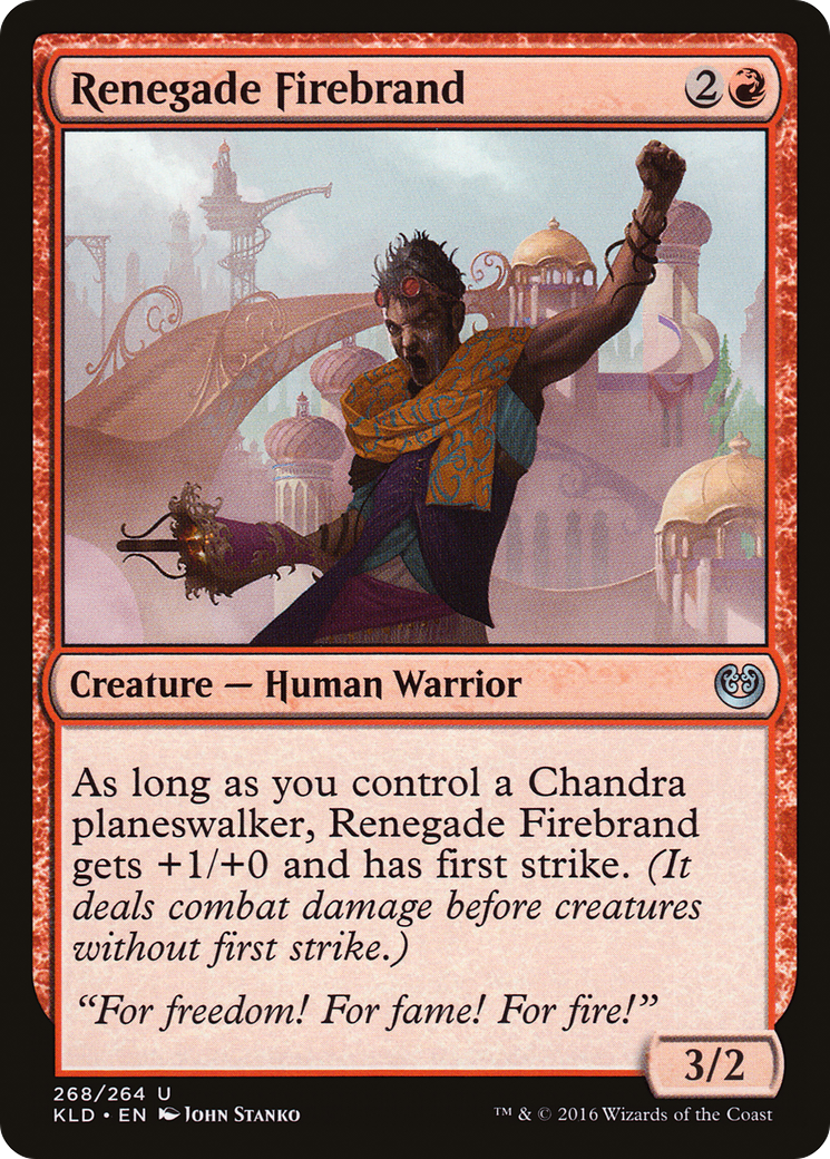 Renegade Firebrand [Kaladesh]-1