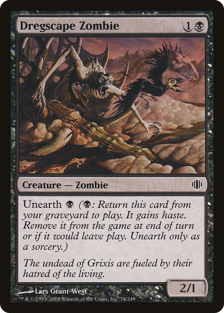 Dregscape Zombie [Shards of Alara]-1