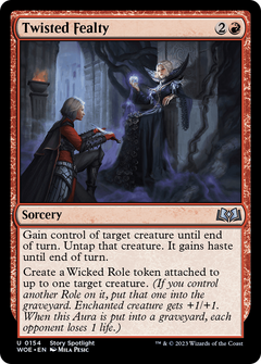 Twisted Fealty [Wilds of Eldraine]-1