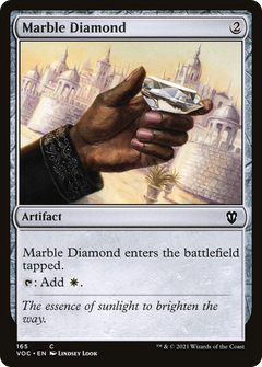 Marble Diamond [Innistrad: Crimson Vow Commander]-1