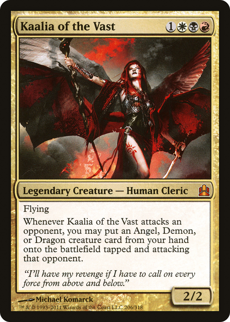 Kaalia of the Vast [Commander 2011]-1