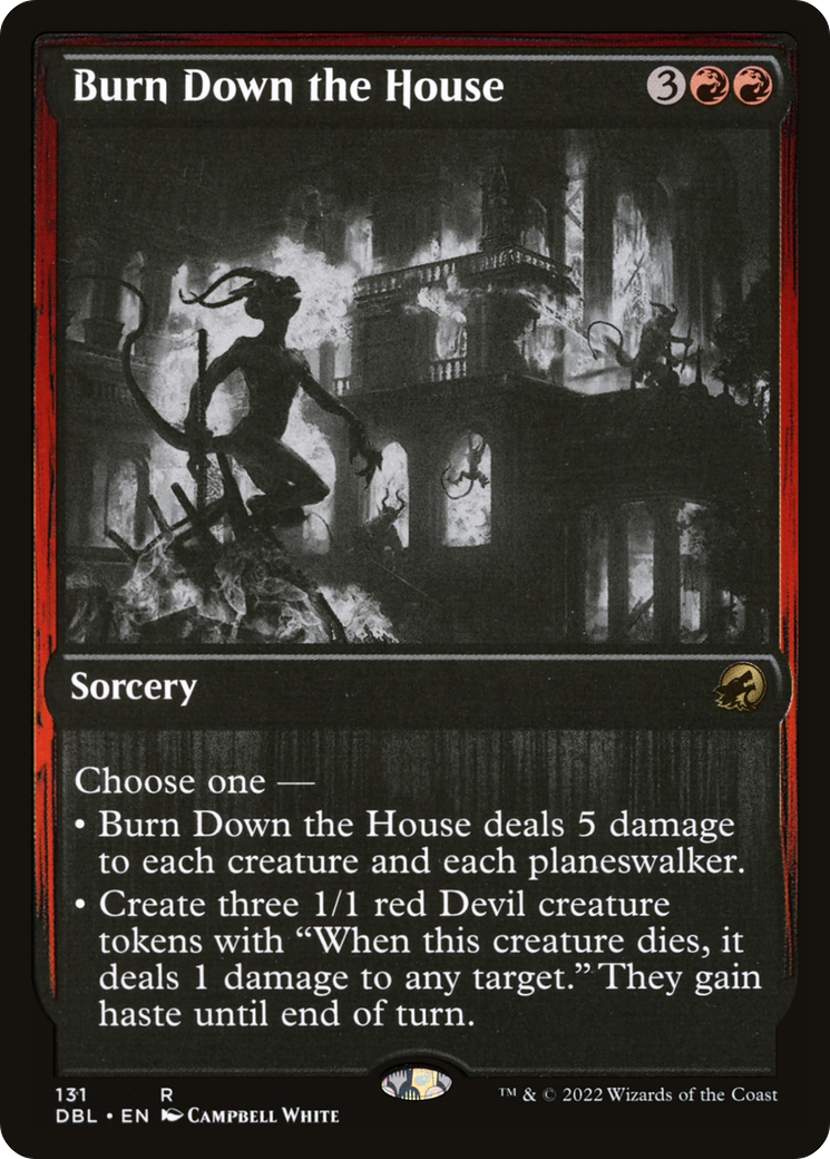 Burn Down the House [Innistrad: Double Feature]-1