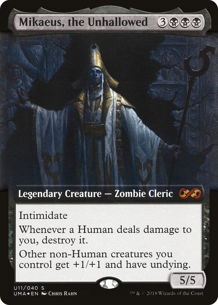 Mikaeus, the Unhallowed (Topper) [Ultimate Masters Box Topper]-1