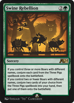 Swine Rebellion (YWOE-015) - Alchemy: Wilds of Eldraine-1