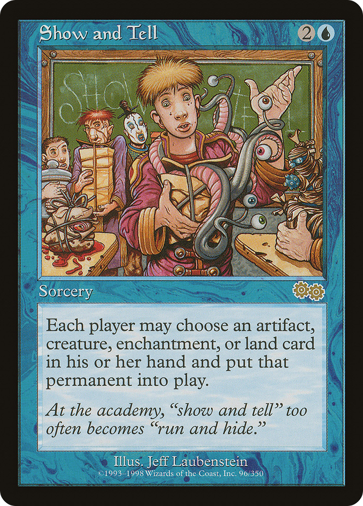 Show and Tell [Urza's Saga]-1