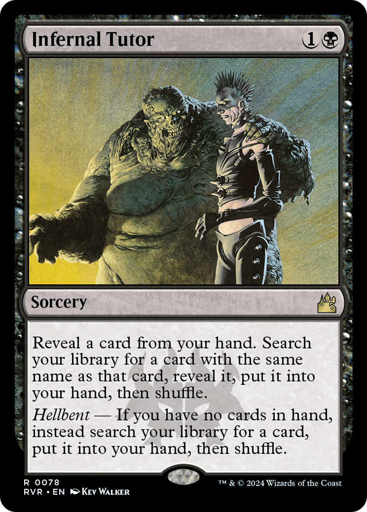 Infernal Tutor [Ravnica Remastered]-1