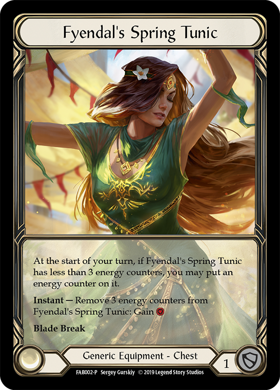 Fyendal's Spring Tunic [FAB002] (Promo)  Rainbow Foil-1