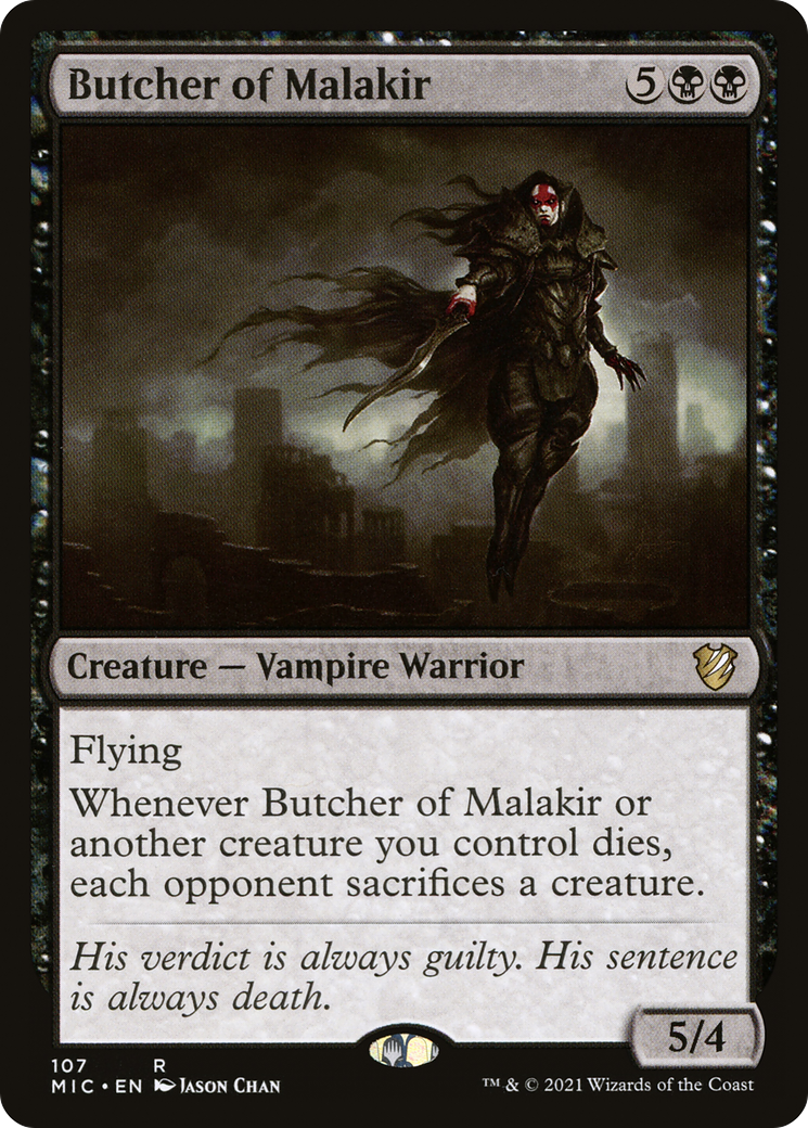 Butcher of Malakir [Innistrad: Midnight Hunt Commander]-1