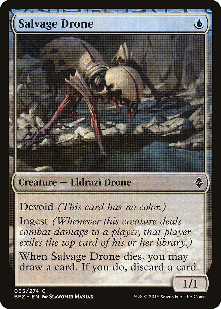 Salvage Drone [Battle for Zendikar]-1