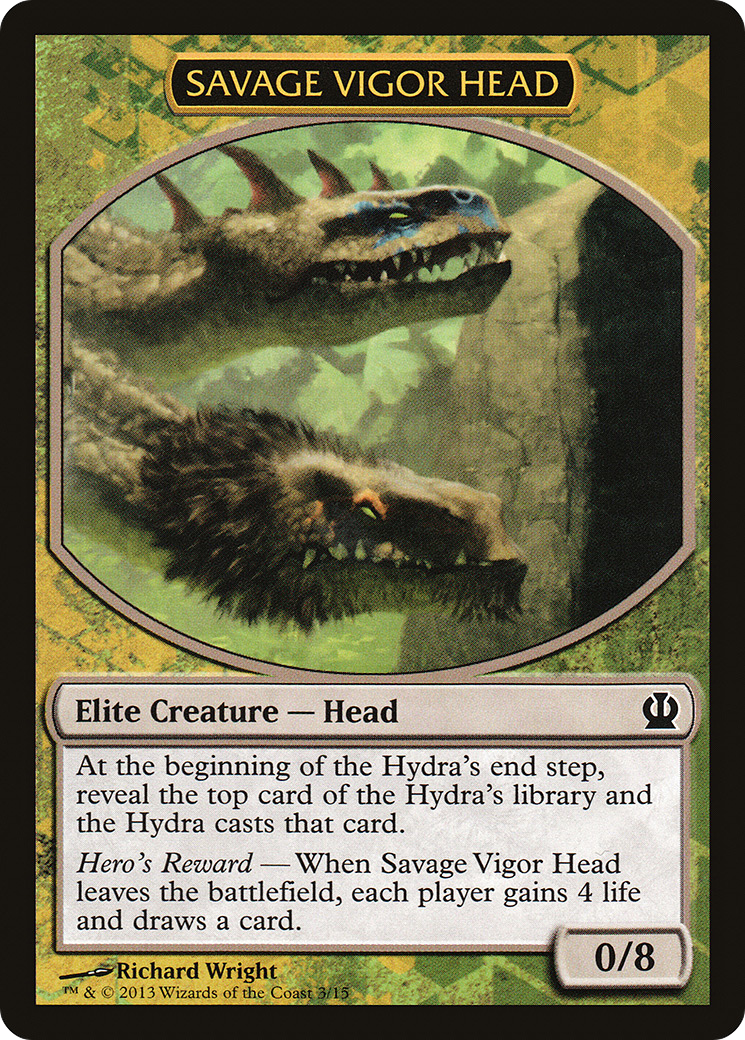 Savage Vigor Head [Theros Face the Hydra]-1