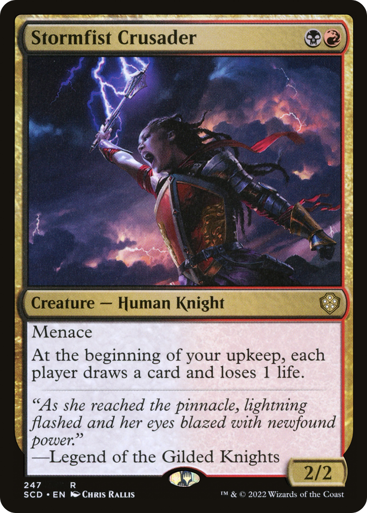 Stormfist Crusader [Starter Commander Decks]-1