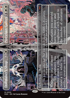 Dollmaker's Shop // Porcelain Gallery (Borderless) [Duskmourn: House of Horror]-1
