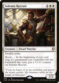Solemn Recruit [Commander Legends: Battle for Baldur's Gate]-1