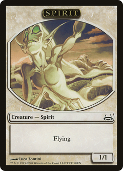 Spirit Token [Duel Decks: Divine vs. Demonic Tokens]-1