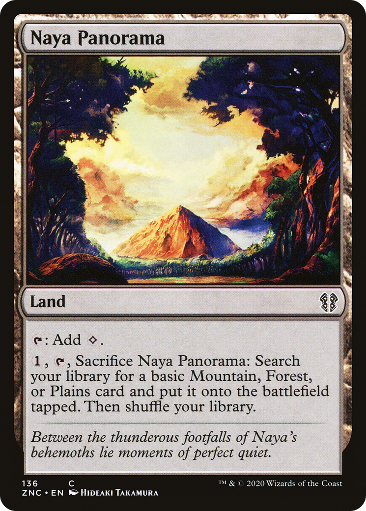 Naya Panorama [Zendikar Rising Commander]-1