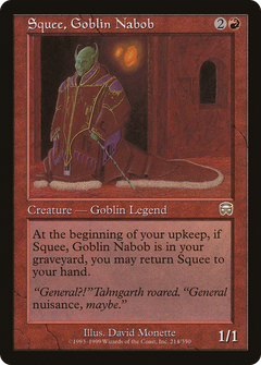 Squee, Goblin Nabob [Mercadian Masques]-1