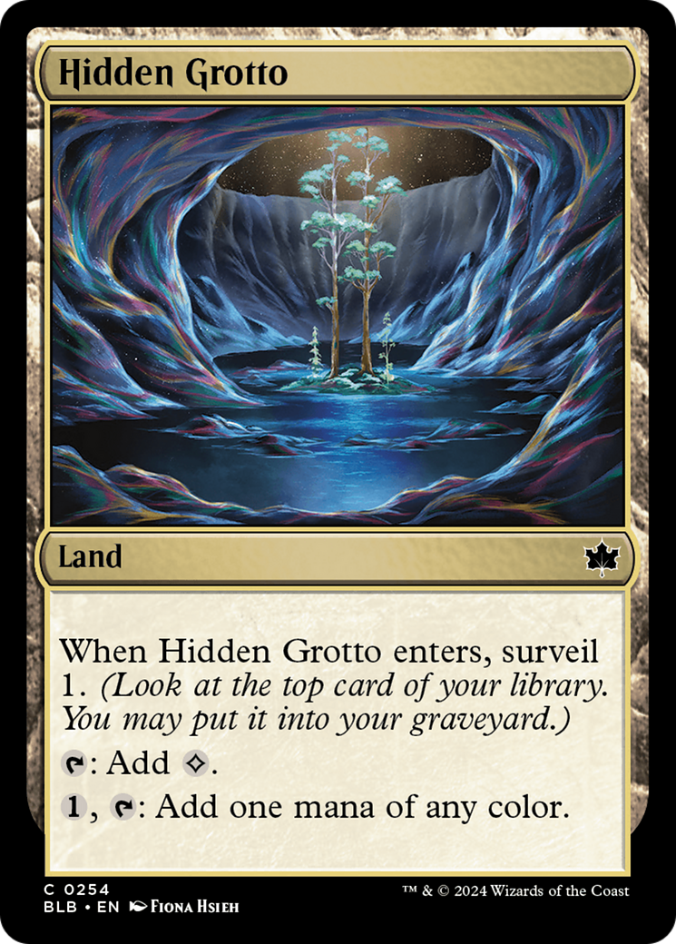 Hidden Grotto [Bloomburrow]-1