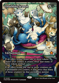 Doubling Season (Showcase) (Japanese) [Foundations]-1