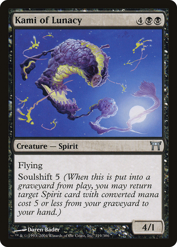 Kami of Lunacy [Champions of Kamigawa]-1