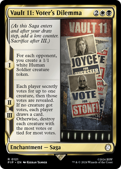 Vault 11: Voter's Dilemma (PIP-121) - Fallout Foil-1