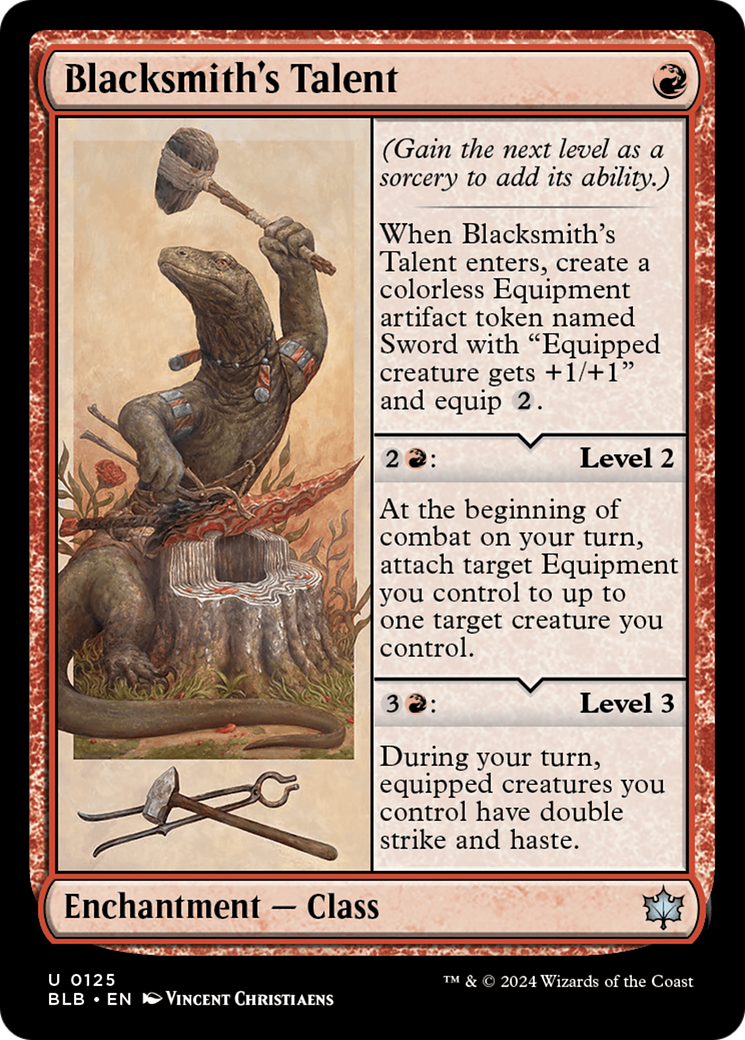 Blacksmith's Talent [Bloomburrow]-1