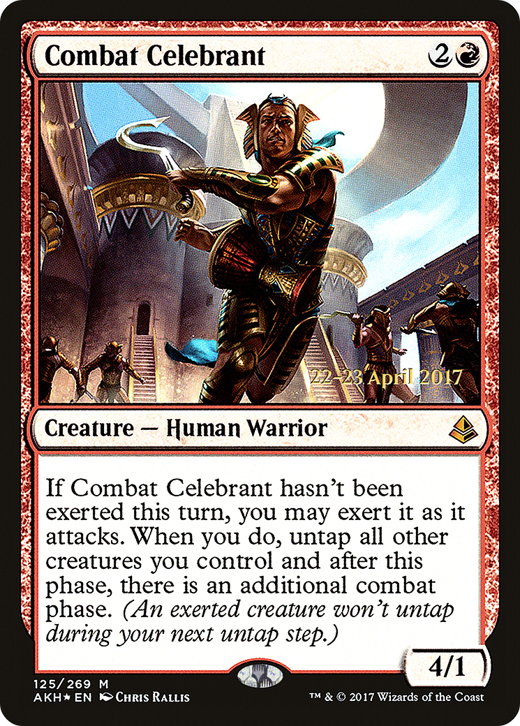 Combat Celebrant [Amonkhet Prerelease Promos]-1
