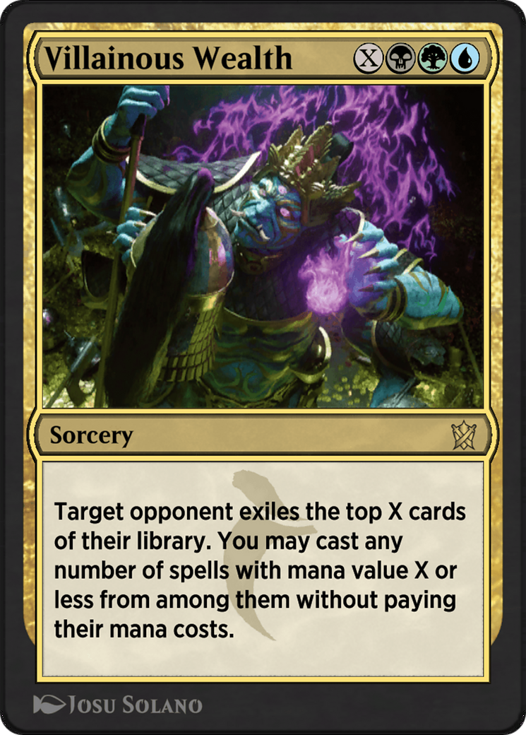 Villainous Wealth (KTK-211Y) - Khans of Tarkir-1