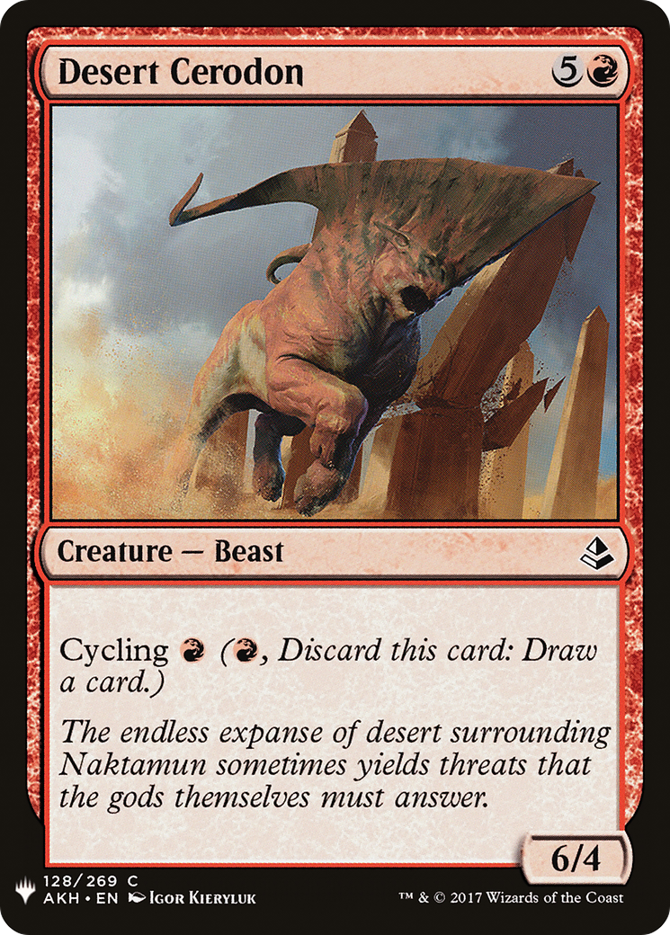 Desert Cerodon [Mystery Booster]-1