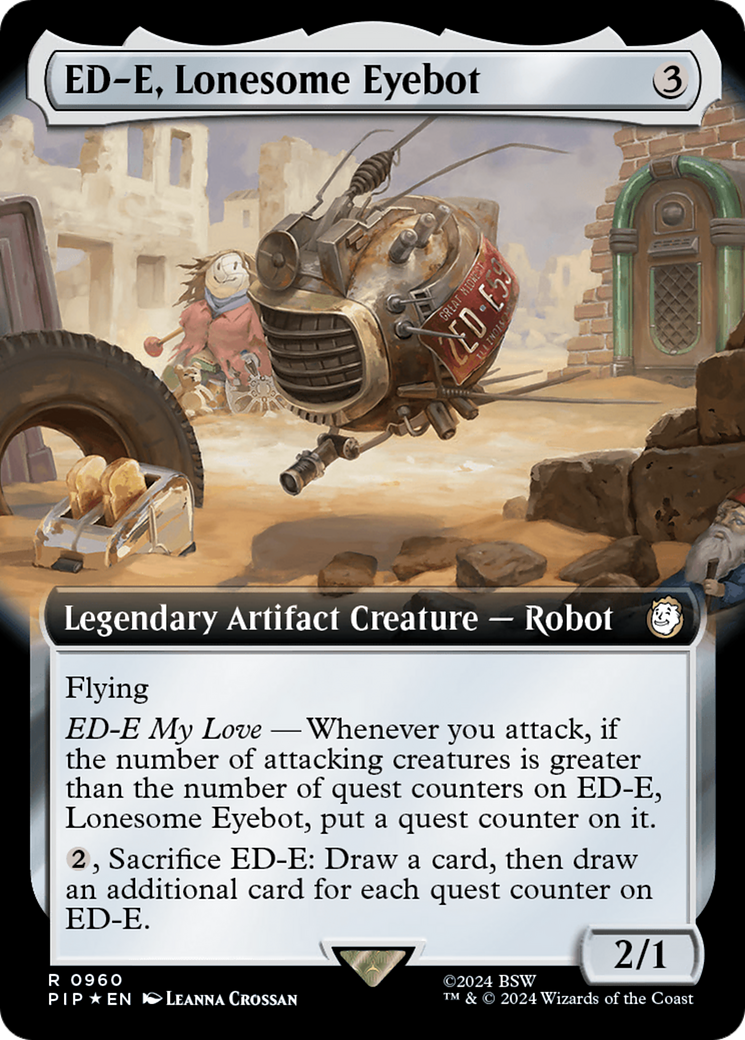 ED-E, Lonesome Eyebot (Extended Art) (Surge Foil) [Fallout]-1