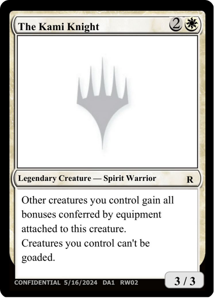 The Kami Knight (UNK-RW02C) - Unknown Event-1