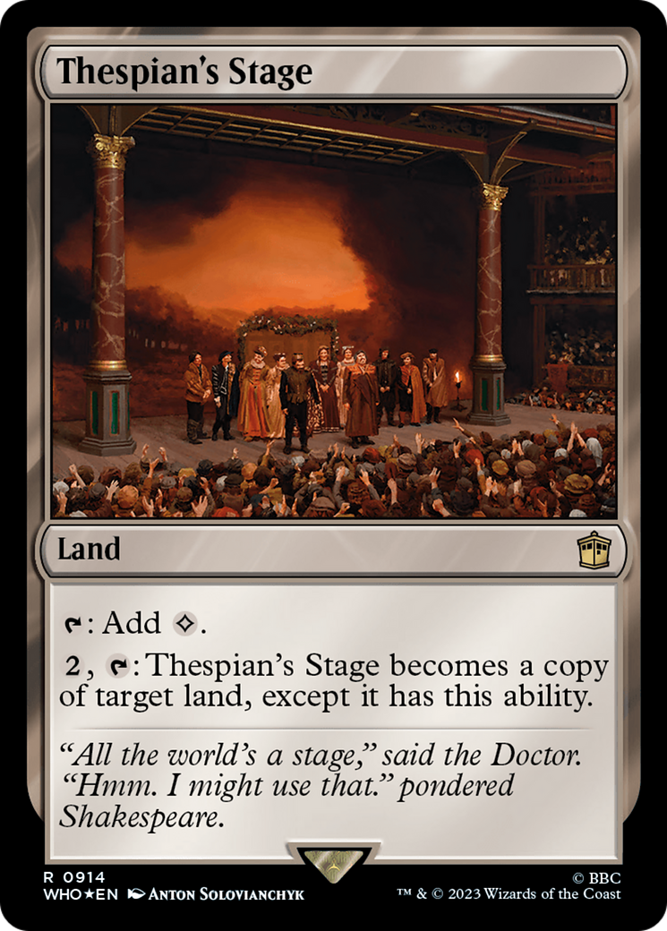 Thespian's Stage (Surge Foil) [Doctor Who]-1