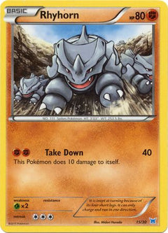 Rhyhorn (15/30) [XY: Trainer Kit 2 - Latios]-1
