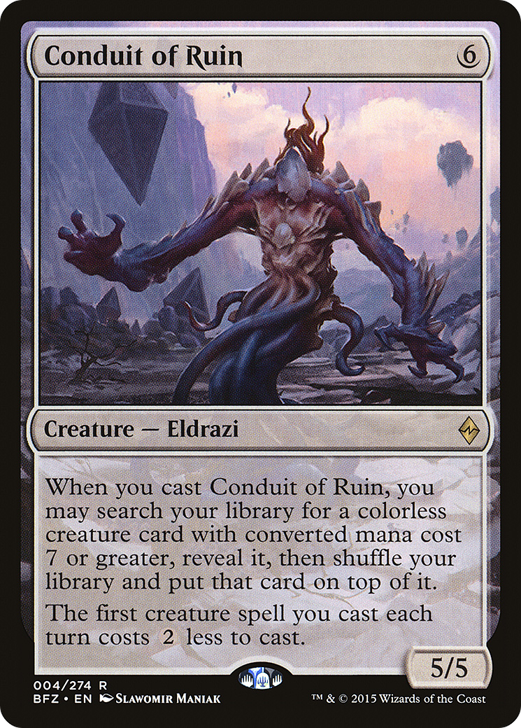 Conduit of Ruin [Battle for Zendikar]-1