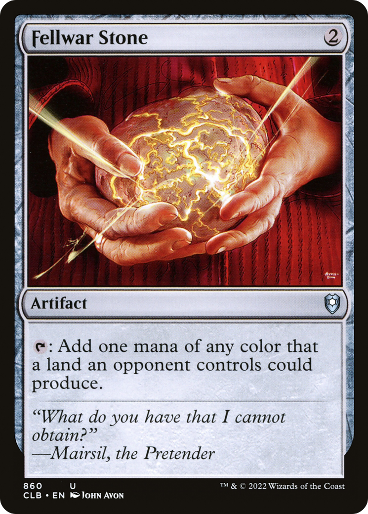 Fellwar Stone [Commander Legends: Battle for Baldur's Gate]-1
