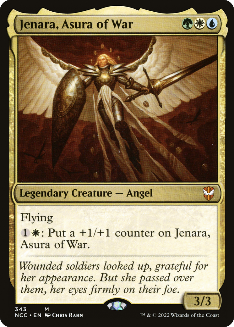 Jenara, Asura of War [Streets of New Capenna Commander]-1