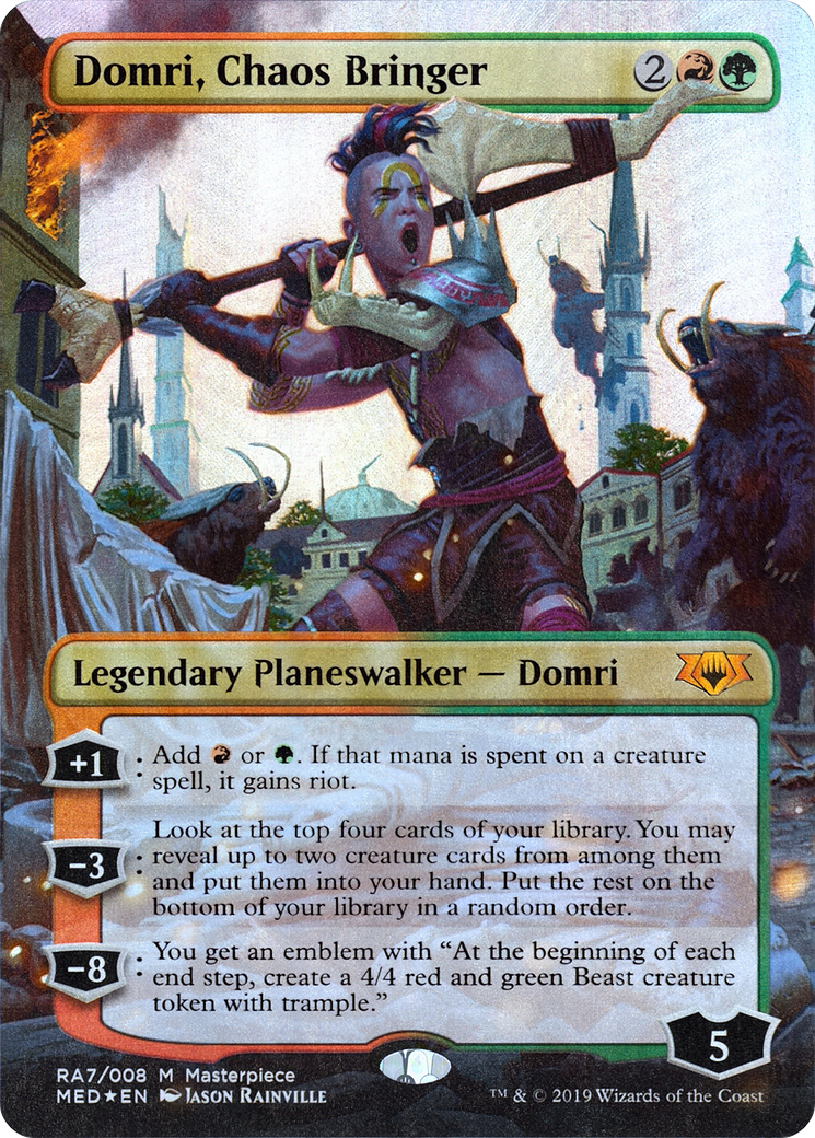Domri, Chaos Bringer [Mythic Edition]-1