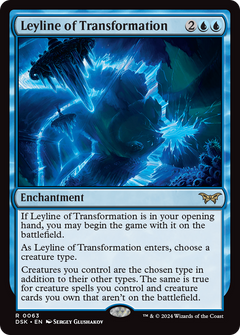 Leyline of Transformation [Duskmourn: House of Horror]-1