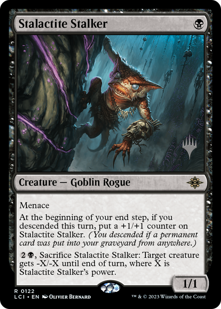 Stalactite Stalker (Promo Pack) [The Lost Caverns of Ixalan Promos]-1