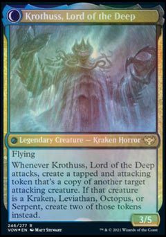 Runo Stromkirk // Krothuss, Lord of the Deep [Innistrad: Crimson Vow Prerelease Promos]-2