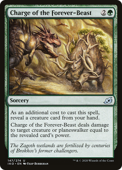 Charge of the Forever-Beast [Ikoria: Lair of Behemoths]-1