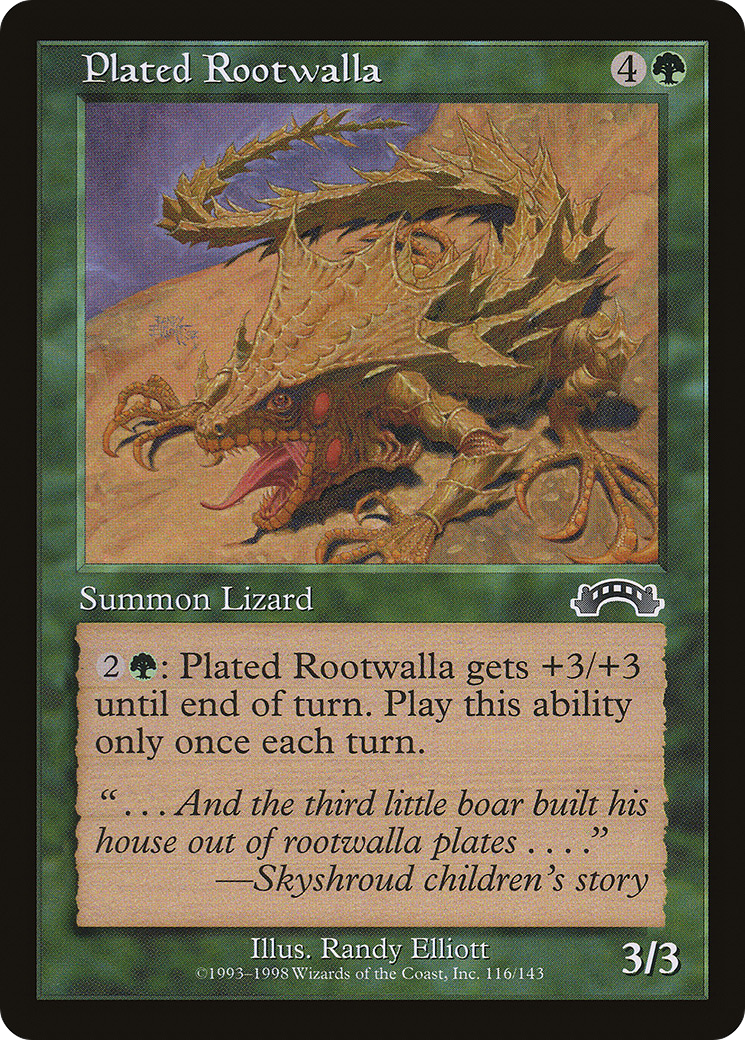 Plated Rootwalla [Exodus]-1