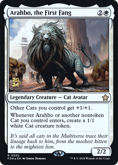 Arahbo, the First Fang [Foundations Prerelease Promos]-1