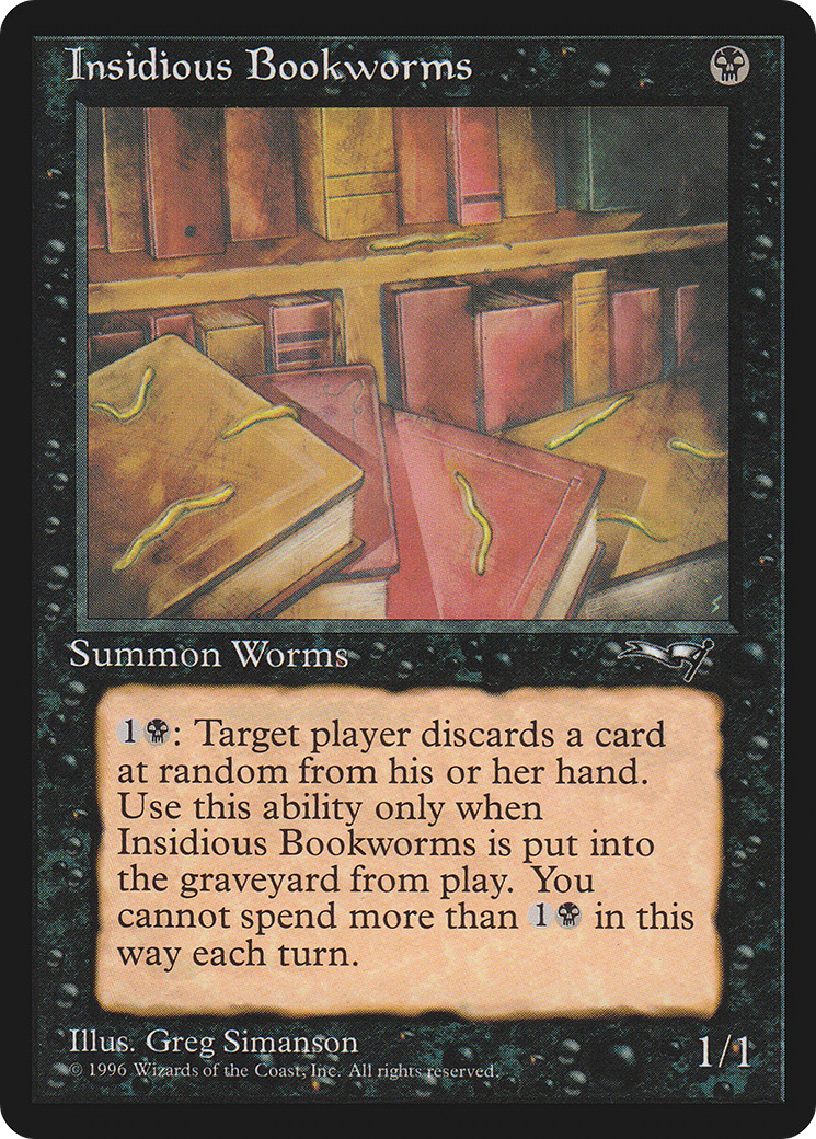 Insidious Bookworms (Single Worm) [Alliances]-1