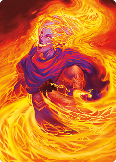 Flare of Duplication Art Card (Gold-Stamped Signature) [Modern Horizons 3 Art Series]-1