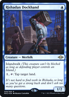 Rishadan Dockhand [Modern Horizons 2 Prerelease Promos]-1