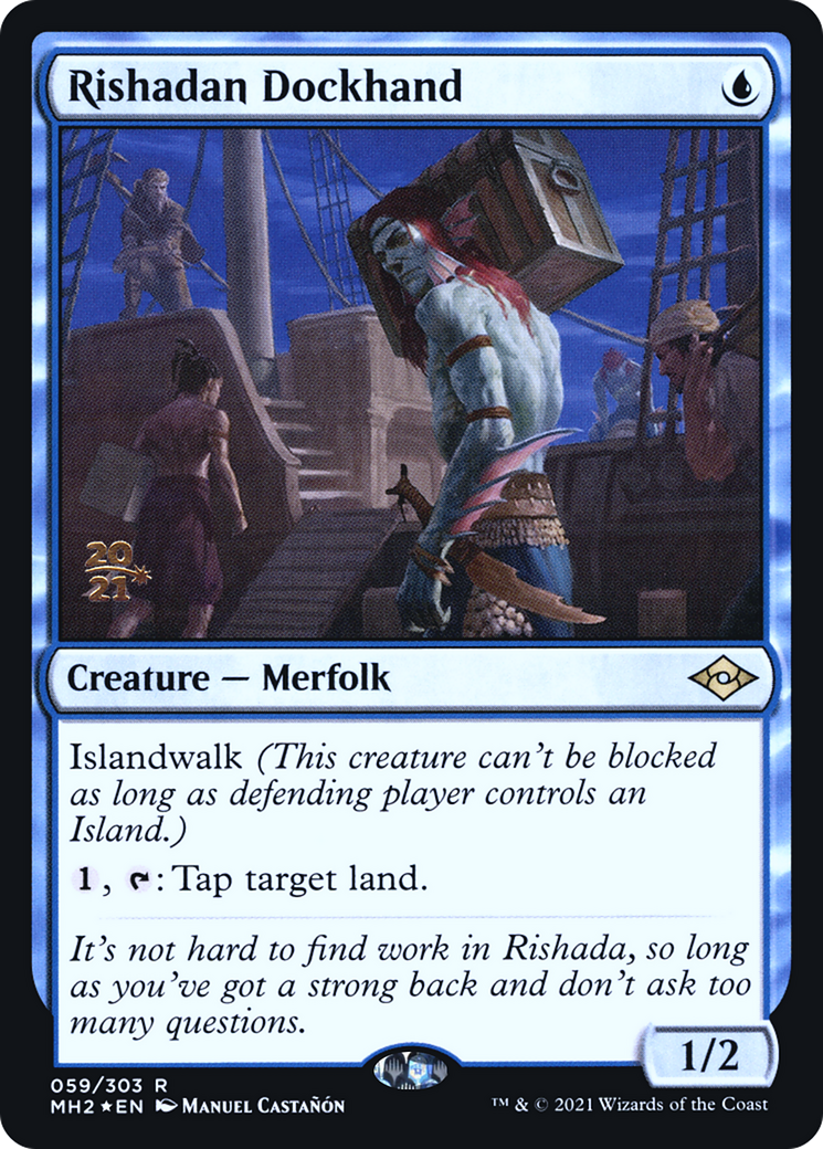 Rishadan Dockhand [Modern Horizons 2 Prerelease Promos]-1