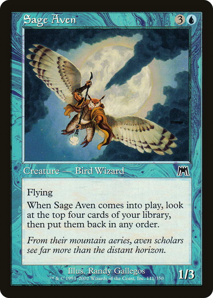 Sage Aven [Onslaught]-1
