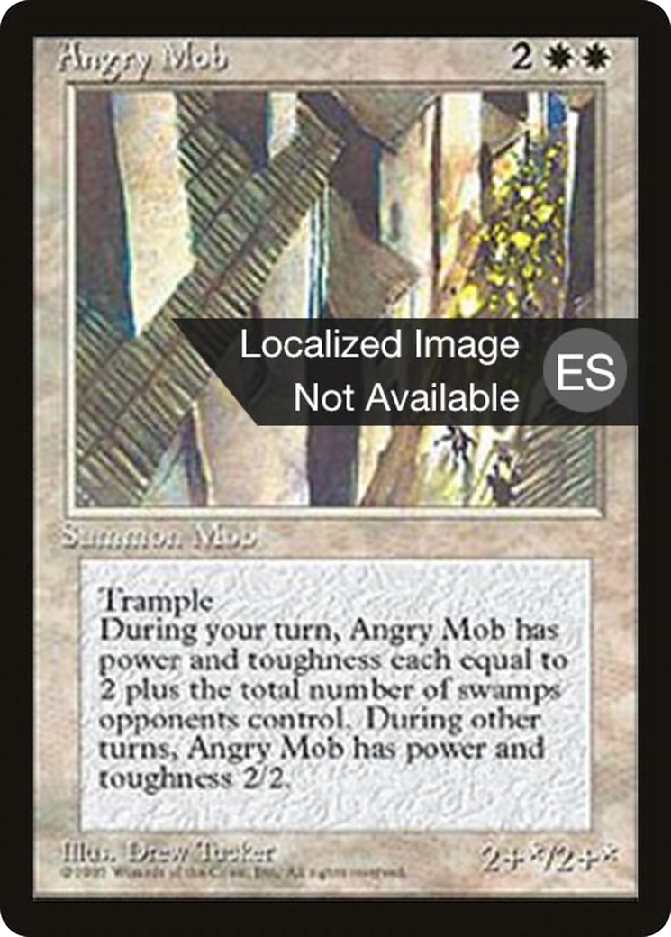 Angry Mob [Fourth Edition Foreign Black Border]-1